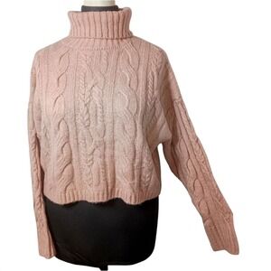 Love Tree Long sleeved,‎ Turtle necked, Half Sweater SKUW096